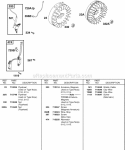 Flywheel Ignition Diagram and Parts List for 187432-0110-E1  Briggs and Stratton Engine